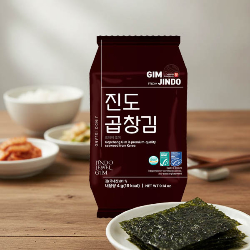 진도곱창김 트레이 조미 54봉 이미지 1