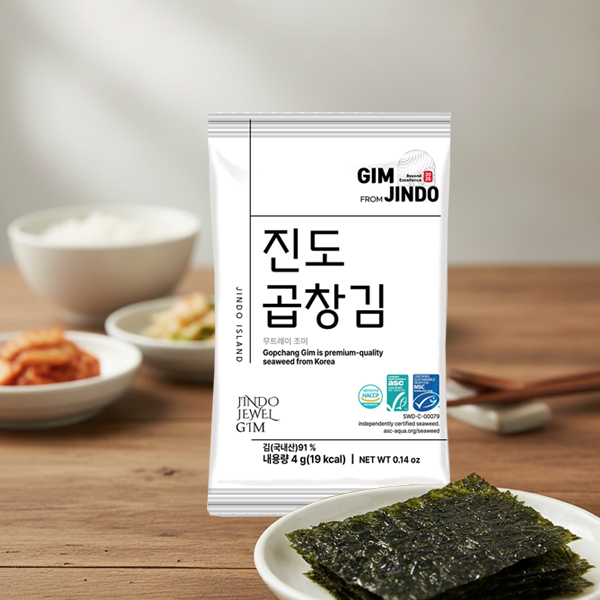 진도곱창김 무트레이 조미