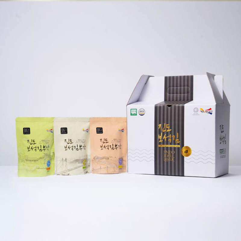 진도보석김 부각 3종(12봉) 이미지 1